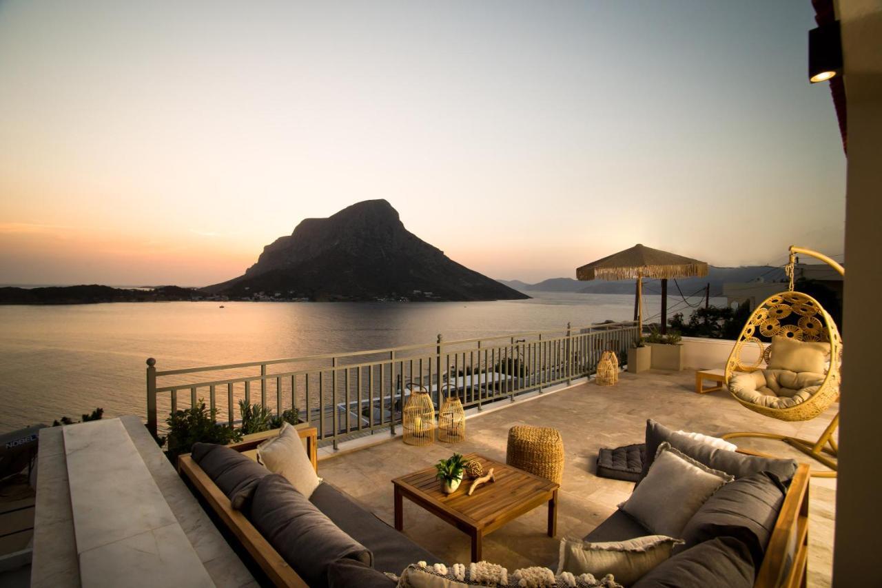 Horizon Hotel Kalymnos Миртеа Экстерьер фото